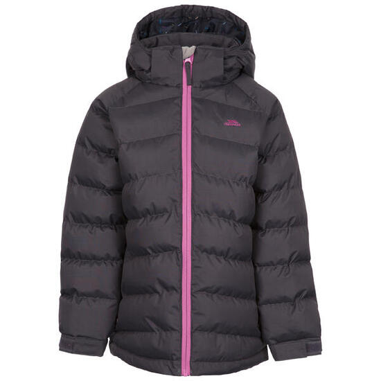 2058 Trespass Amira - Veste matelassée femme 7/8 gris foncé