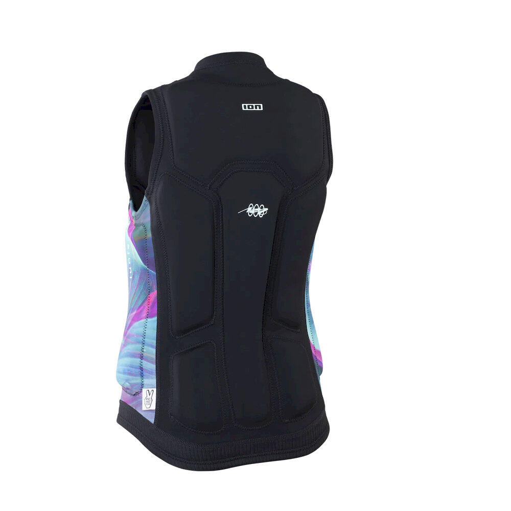 Kamizelka damska ION Lunis Front Zip Tropical Palm 40/L 2/4