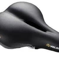 Comfortable Men's Saddle Plush Tour 270 x 215 mm Black