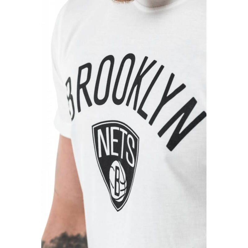 T-shirt blanc Brooklyn Nets 2/6