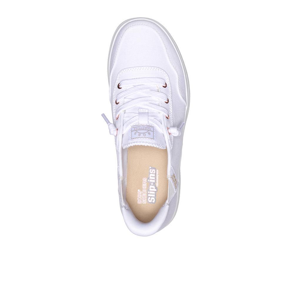 Sapatilhas Skechers Mulher Slip-ins BOBS Skip Cute Keep It Sweet Branco 3/4