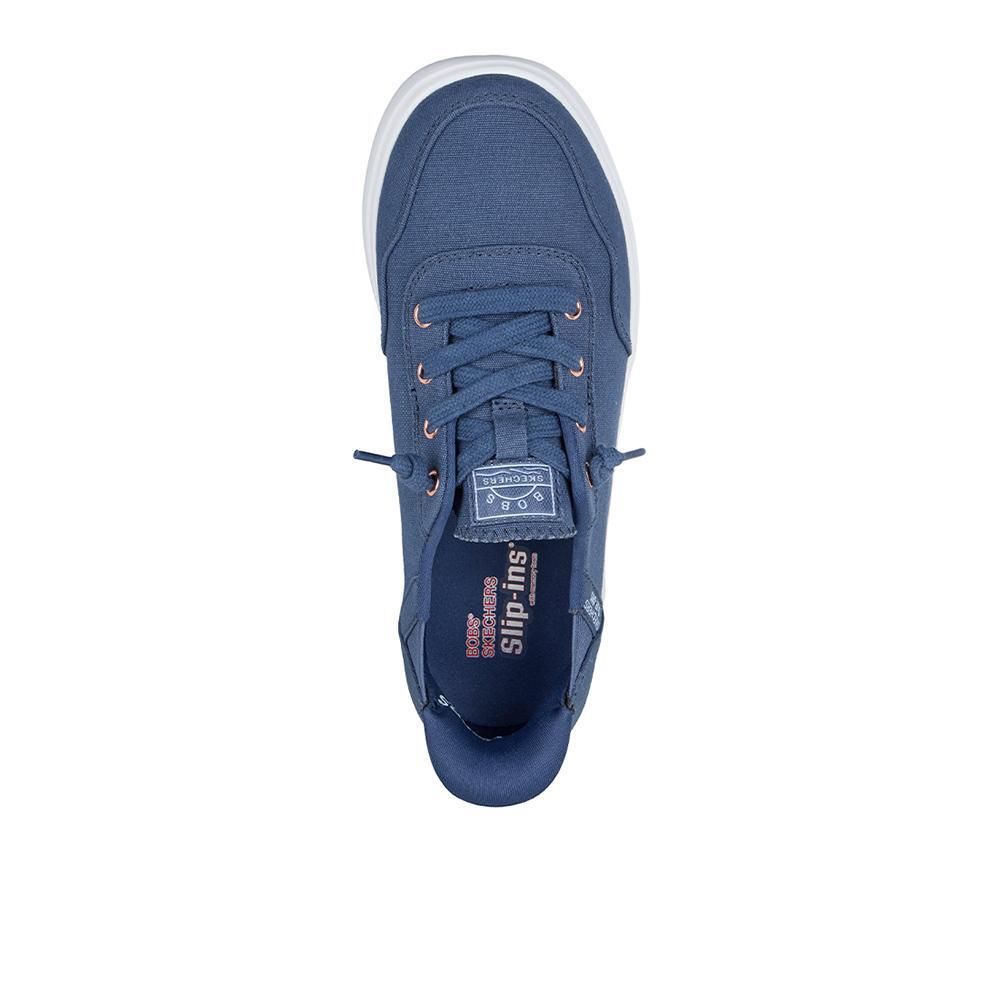 Zapatillas Sckechers Mujer Slip-ins BOBS Skip Cute Keep It Sweet Azul 3/4