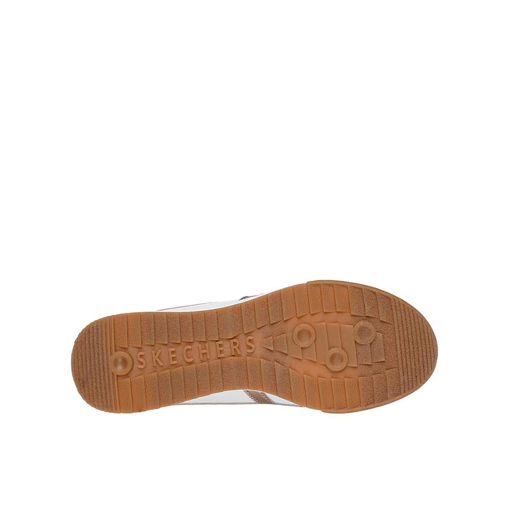 Zapatillas Sckechers Mujer Zinger – Metallic Roads Blanco 4/4