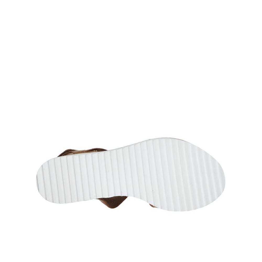Sandalias Sckechers Mujer Bobs Desert Kiss Marrón 4/4