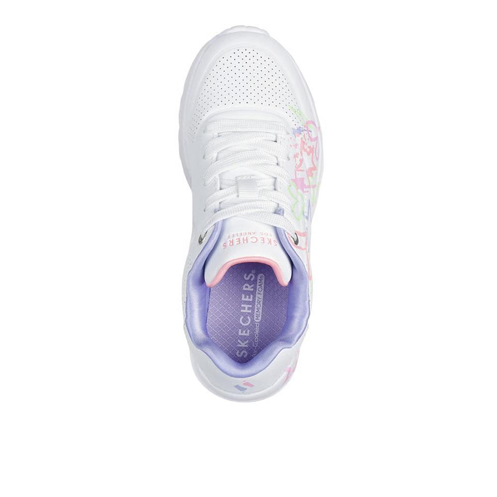 Sapatilhas Skechers Menina um Lite - My Drip Multicolor 3/4