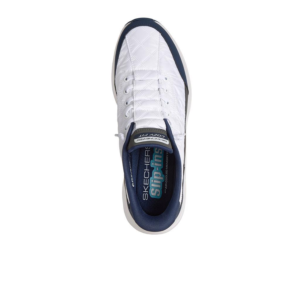 Zapatillas Skechers Hombre Slip-ins: Contour Foam - Cozy Fit Azul 3/4