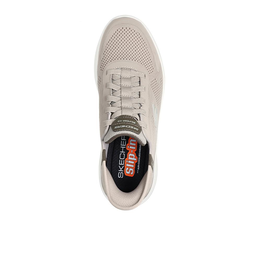 Sapatilhas Skechers Homem Bounder 2.0 - Emerged Bege 3/4