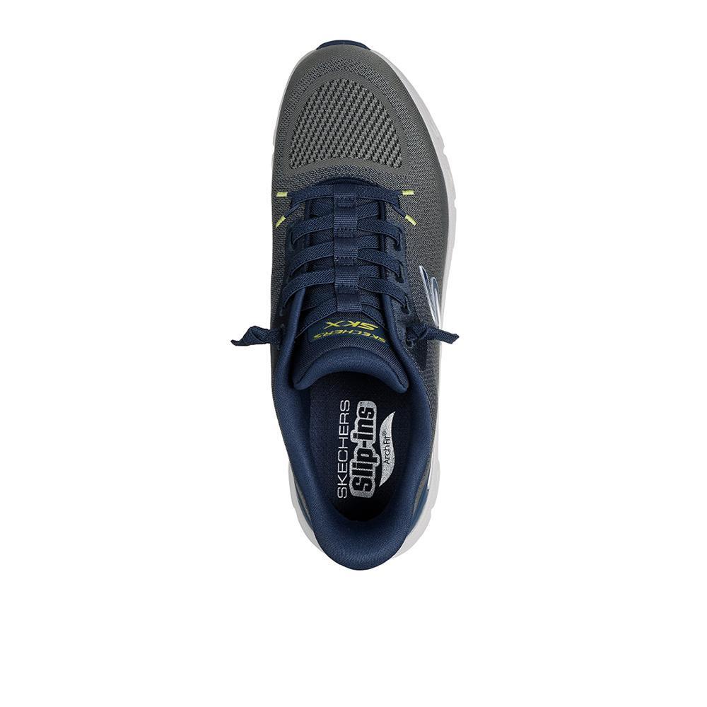 Zapatillas Skechers Hombre Arch Fit Glide-Step Pro Gris 3/4