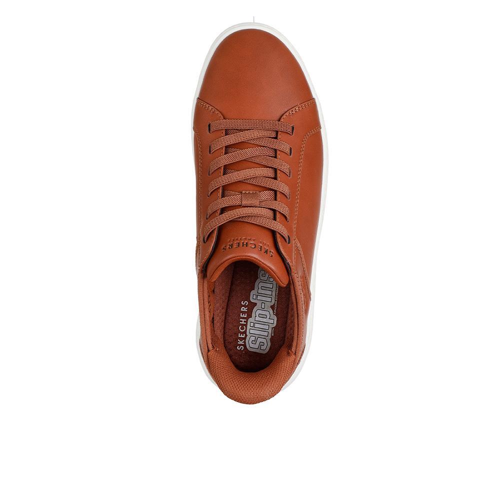 Zapatillas Skechers Hombre Slip-ins: Court Break - Double Vented Marron 3/5
