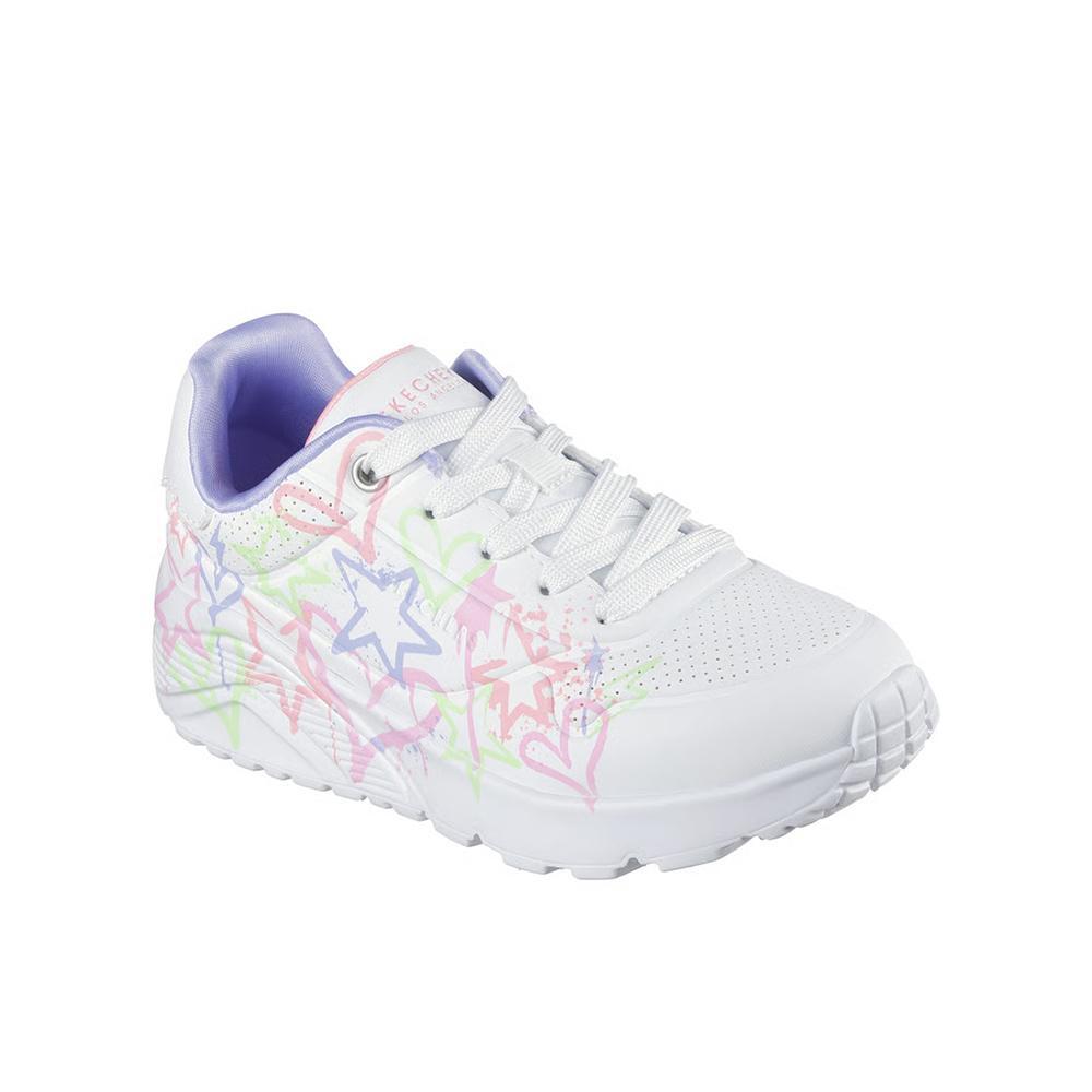 Sapatilhas Skechers Menina um Lite - My Drip Multicolor 2/4