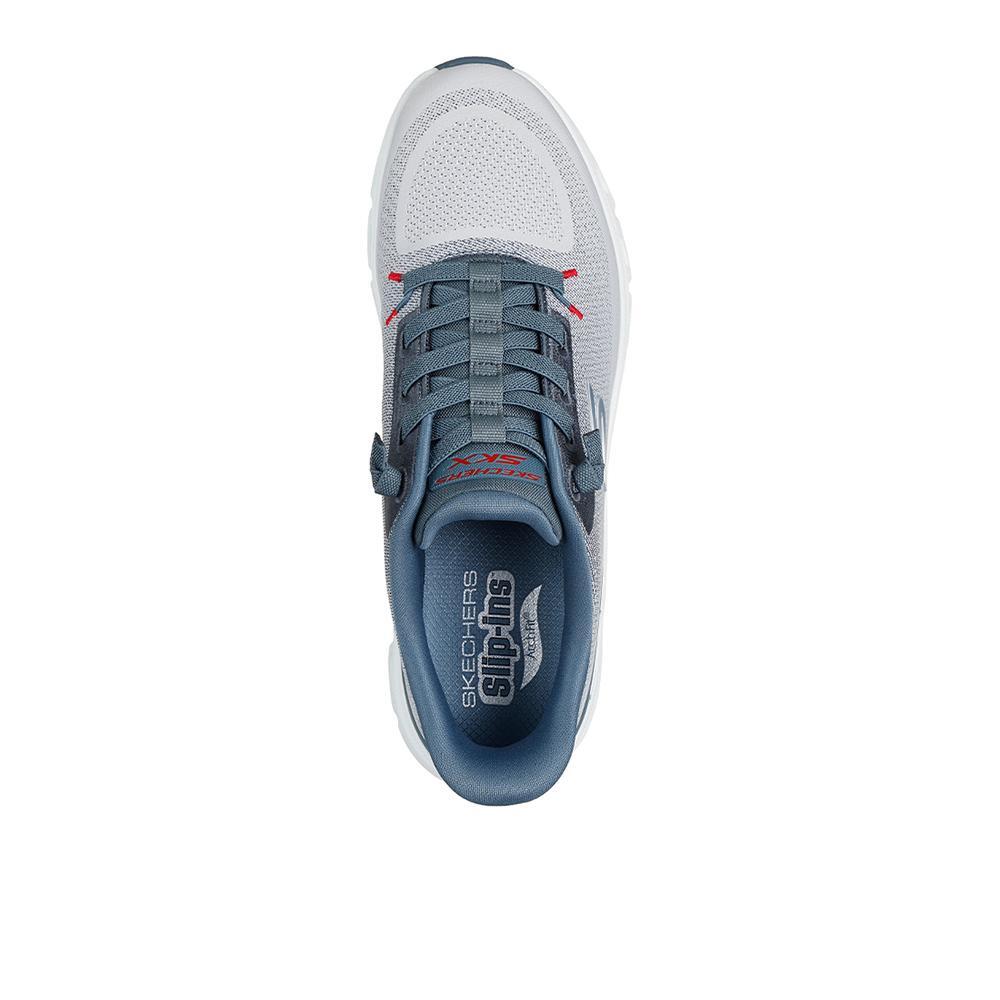 Zapatillas Skechers Hombre Arch Fit Glide-Step Pro Azul 3/4