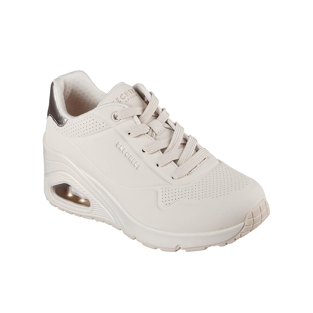Zapatillas Sckechers Mujer Uno Wedge - HI Steps Blanco 2/4