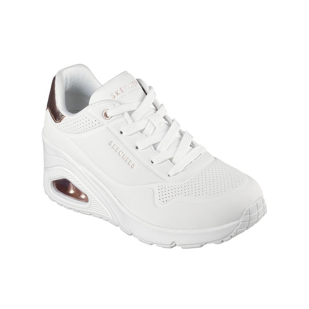 Sapatilhas Skechers Mulher Branco 2/5