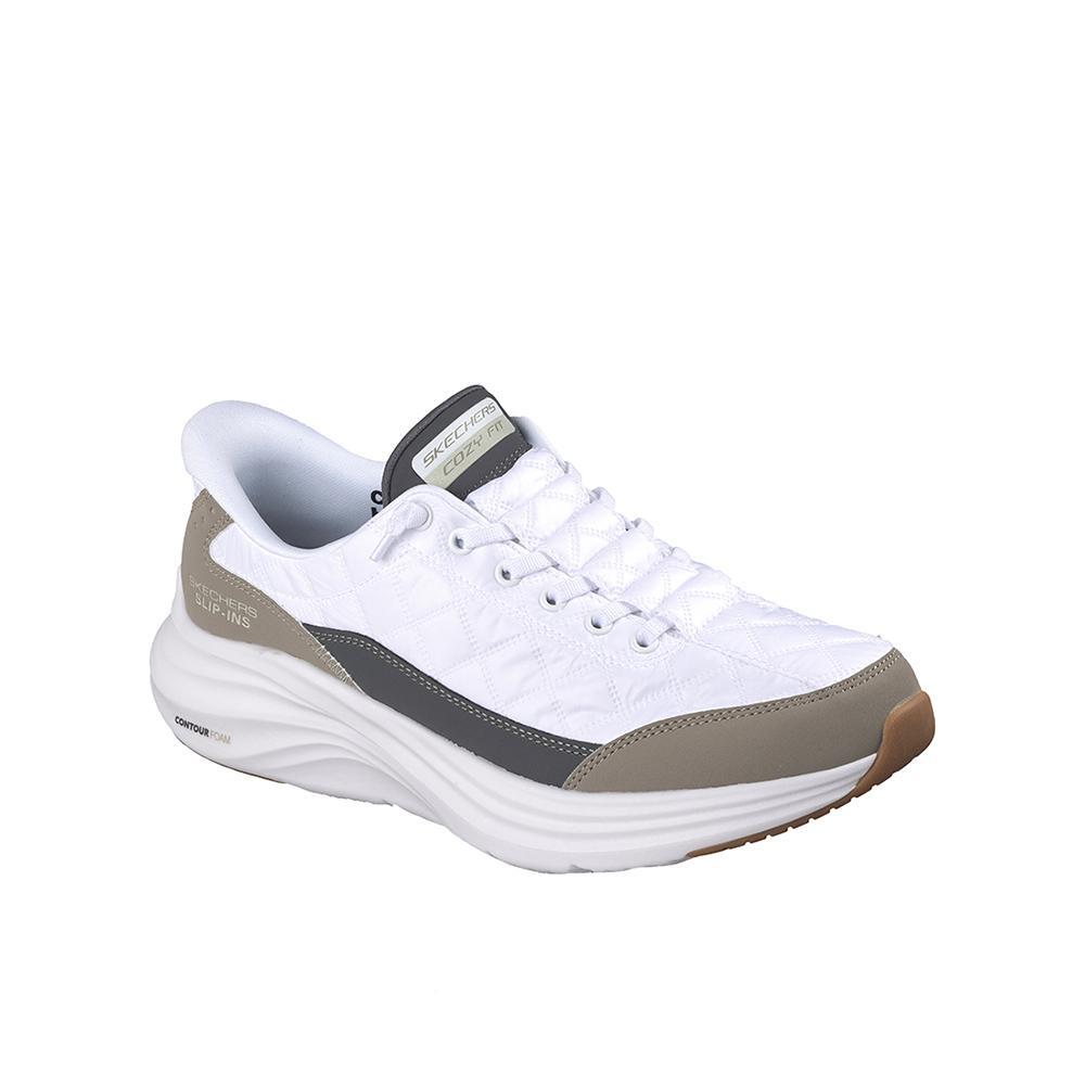 Baskets HOMME Skechers Slip-in Contour Foam Cozy BLANC 2/5