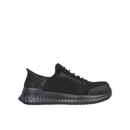 Zapatillas Skechers Hombre Slip-ins: Work Tilido - Fletchit Negro