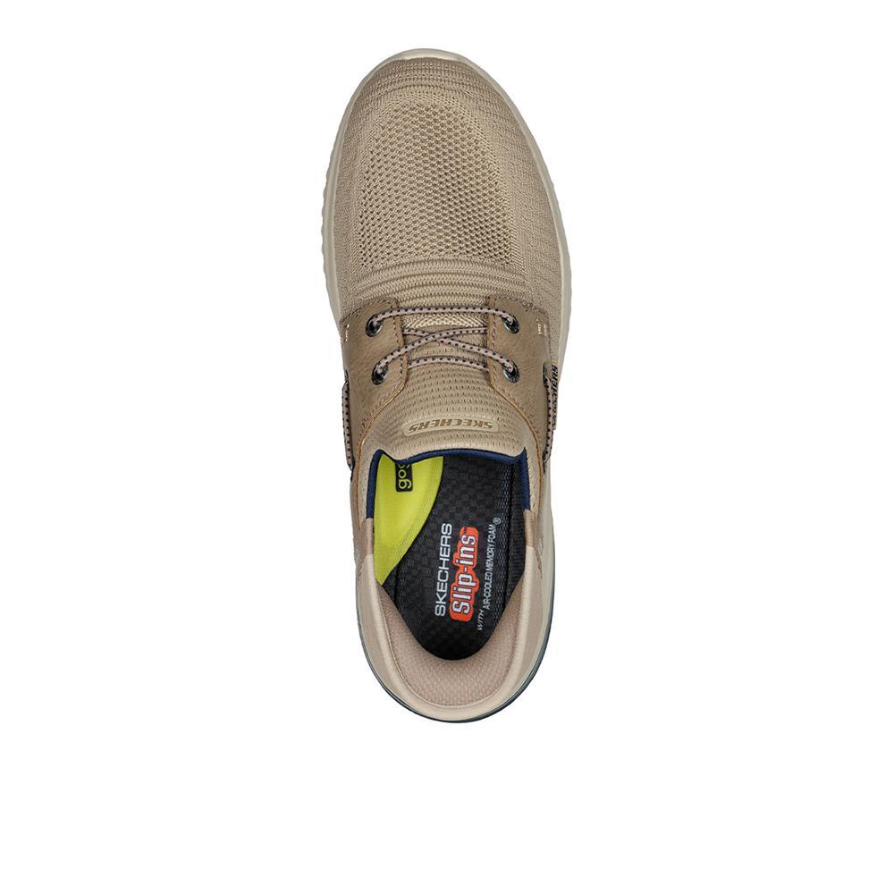 Zapatos Skechers Hombre Taupe 3/5