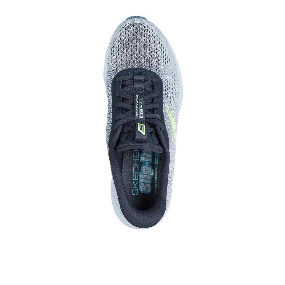 Sapatilhas Skechers Mulher Slip-ins: Go Walk Glide-Step 2.0 - Nessa Azul 3/4