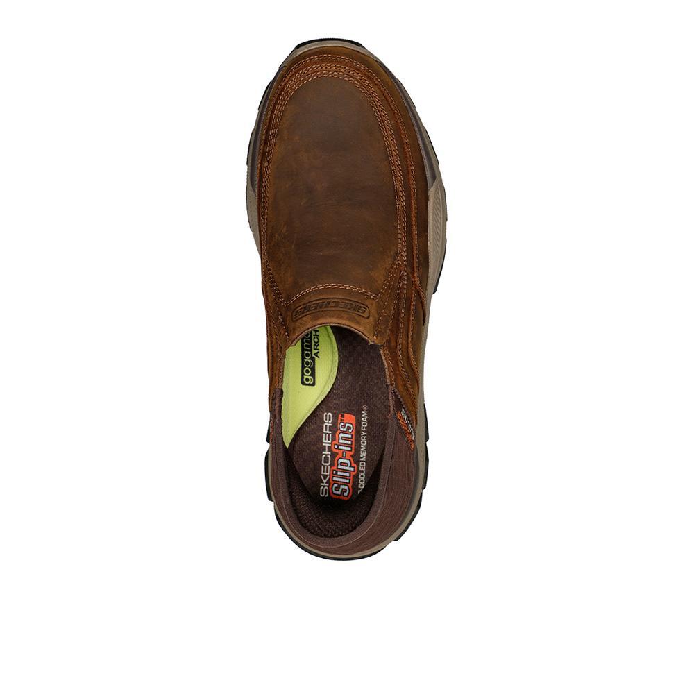 Zapatos Skechers Homem Castanho 3/7