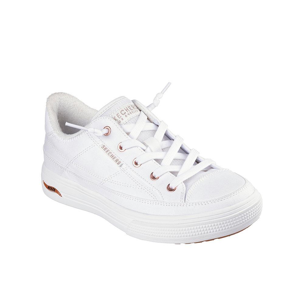 Sapatilhas Skechers Mulher Arch Fit Arcade - Meet Ya There Branco 2/4