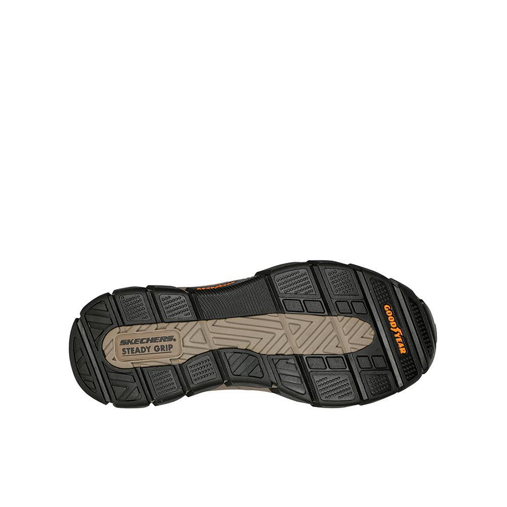 Zapatos Skechers Homem Castanho 4/7