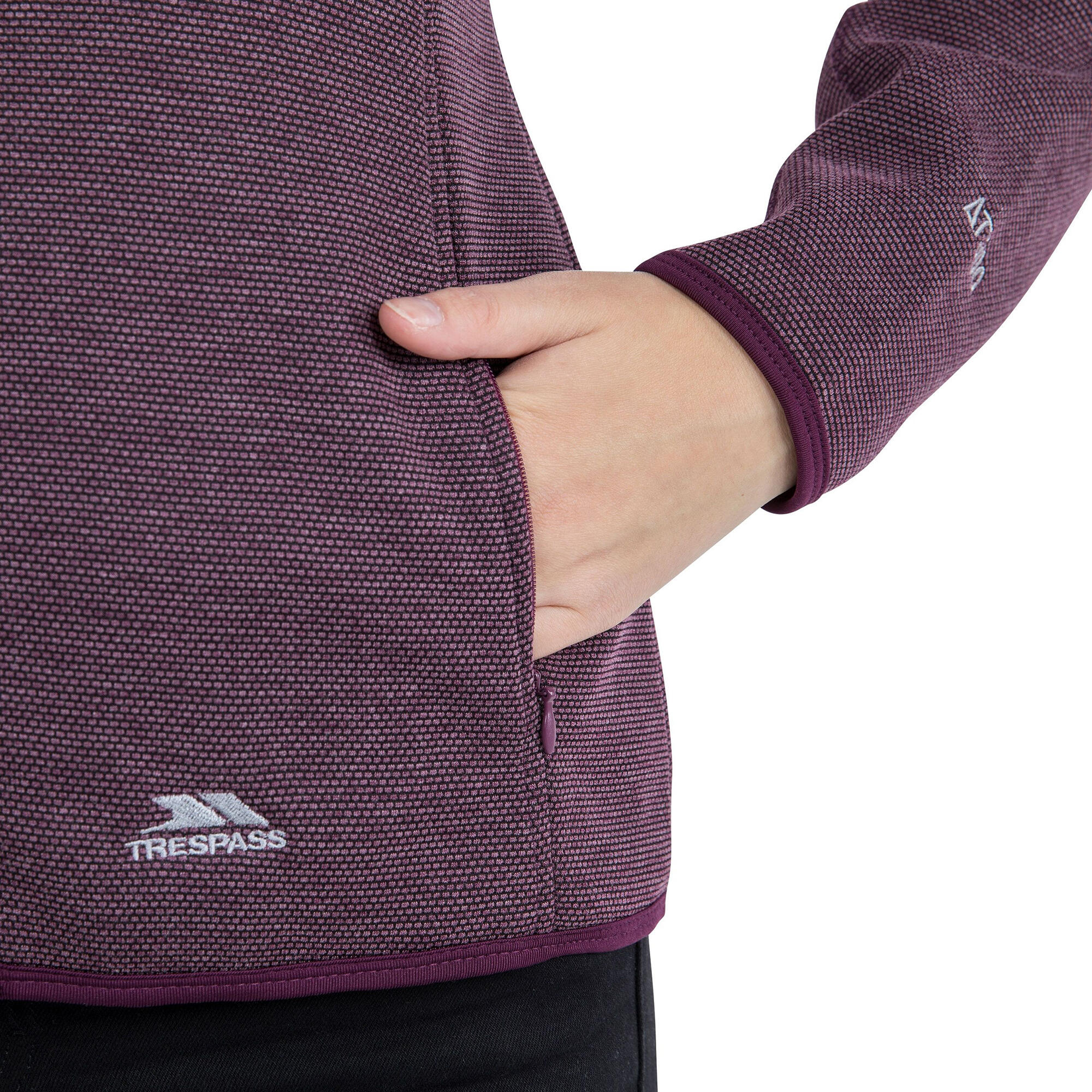 Polaire TENBURY Femme (mauve) 4/5