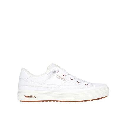 Zapatillas Sckechers Mujer Arch Fit Arcade - Meet Ya There Blanco
