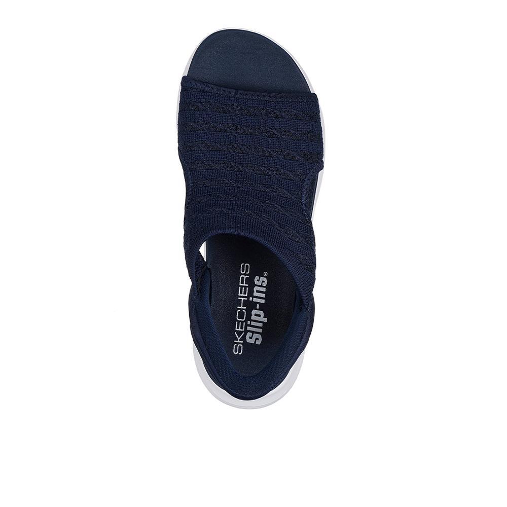 SANDALE FEMME Skechers Slip-ins Ultra Flex 3.0 Sun Warmth BLEU 3/5