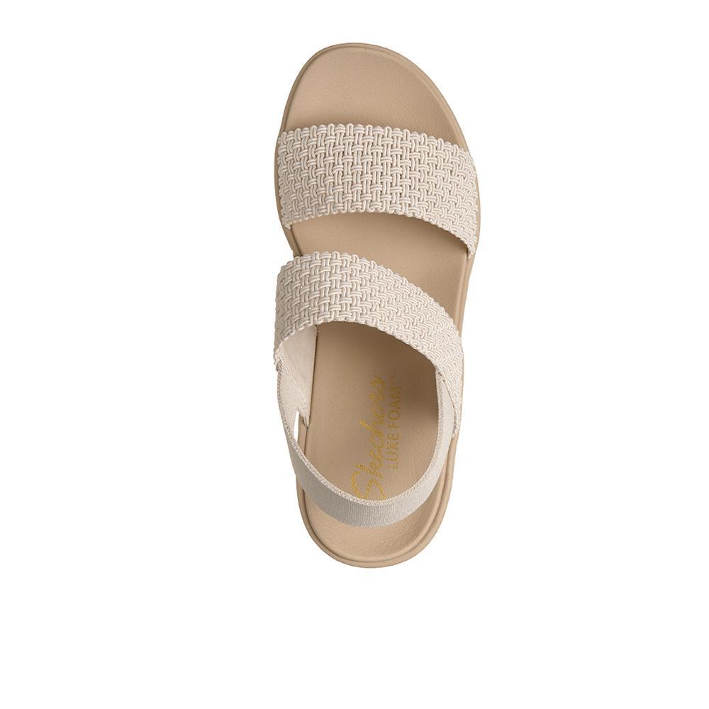 Cali Day BLANC  - SANDALE FEMME  Vegana Skechers 3/7