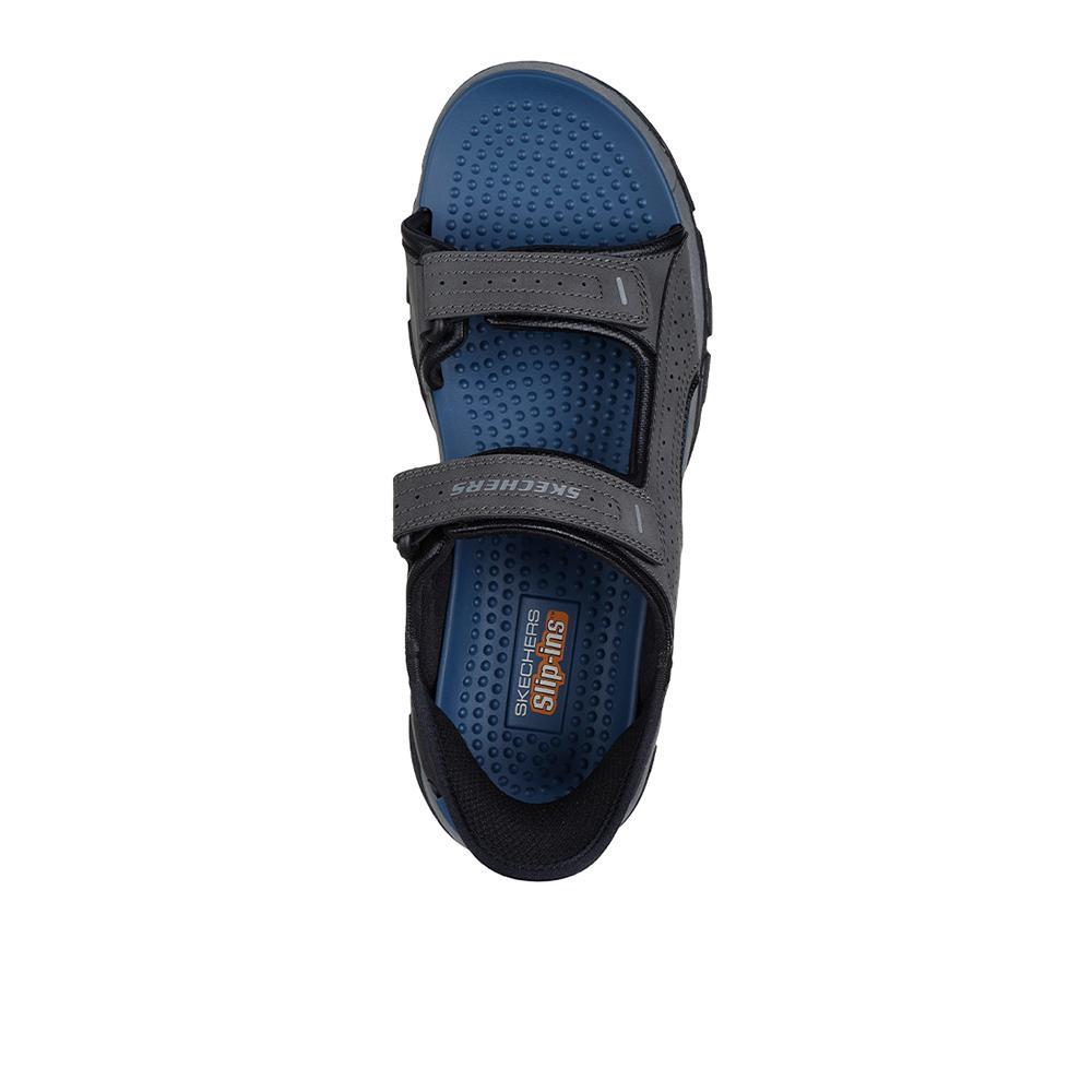 SANDALE Ajustable HOMME Skechers Slip-ins Tresmen Reece GRIS 3/7