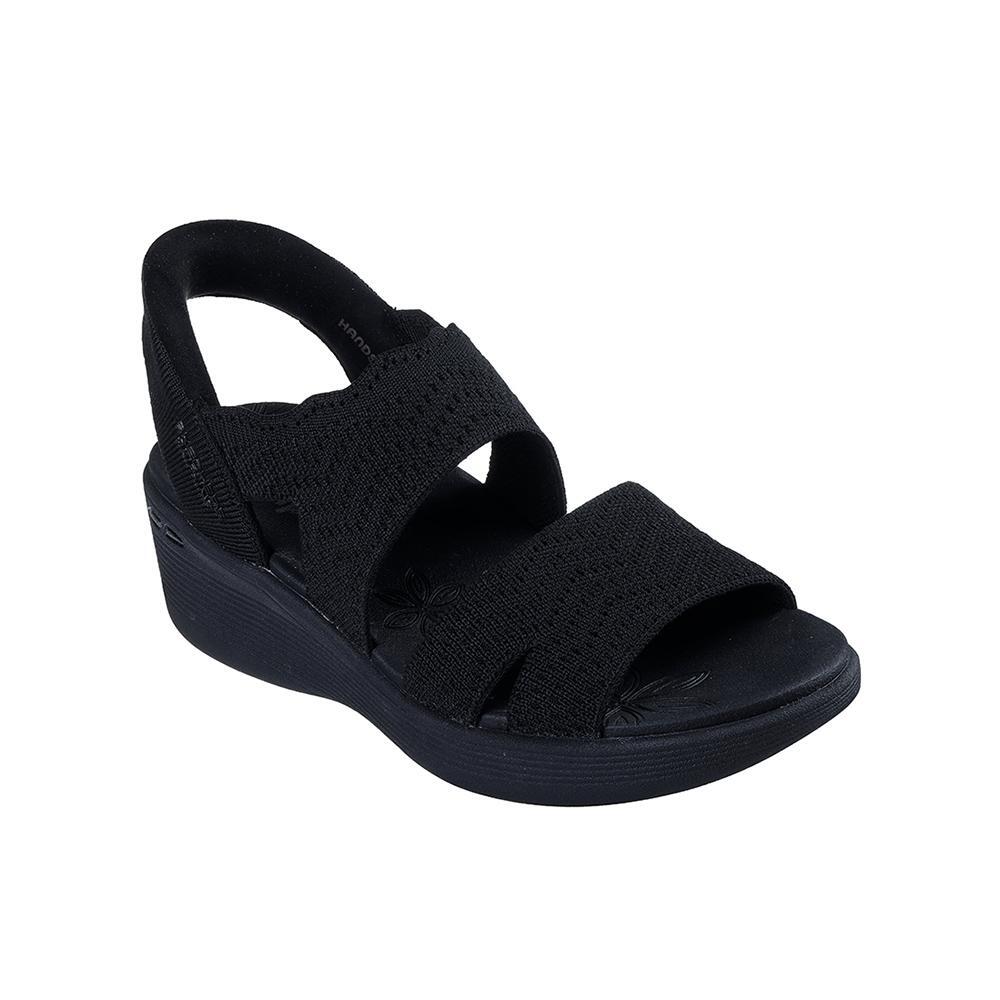 Sandalias Sckechers Mujer Pier-Lite - Slip On Negro 2/4