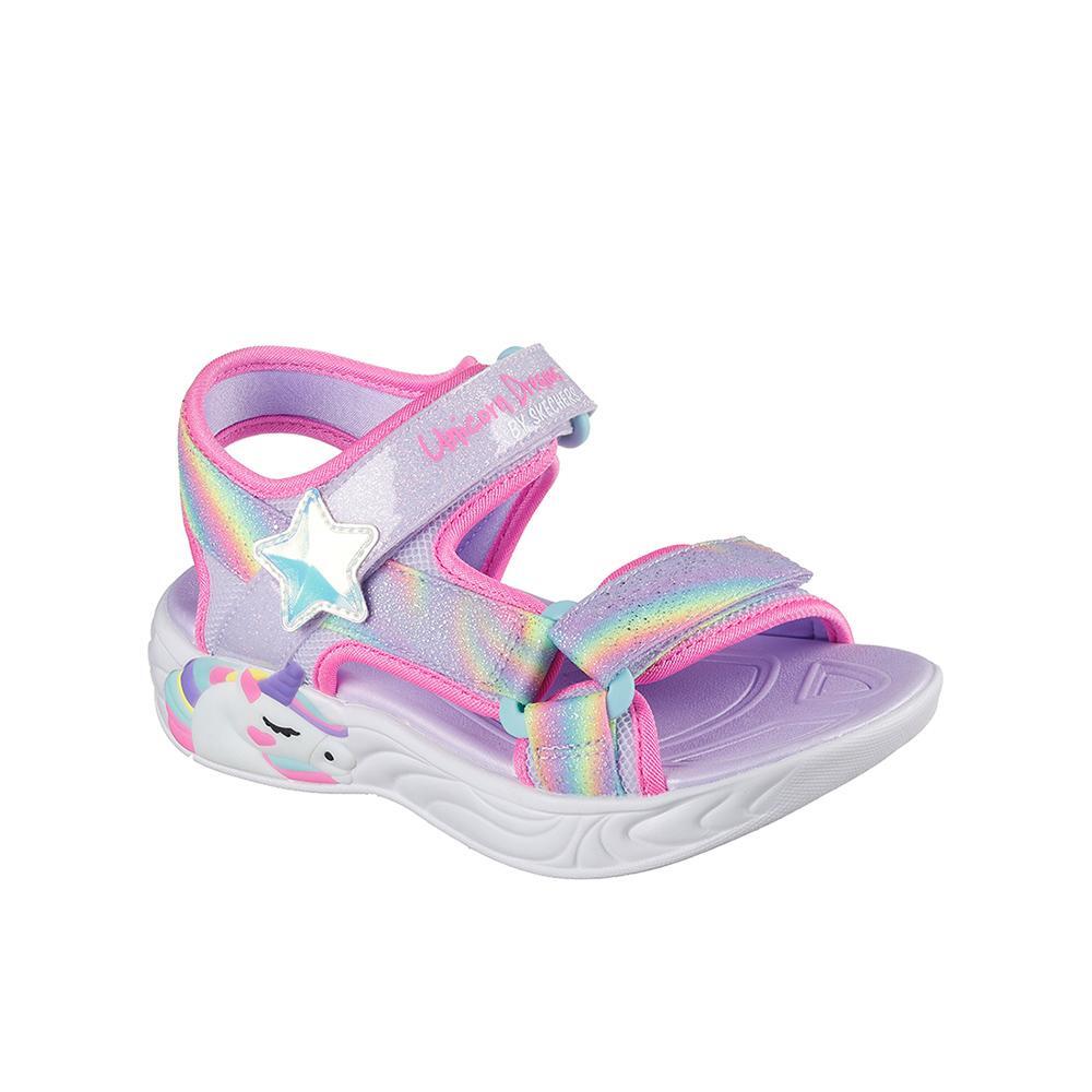 Sandálias Skechers Menina Unicorn Dreams Sandal-Dreamy Unicorns Rosa 2/5