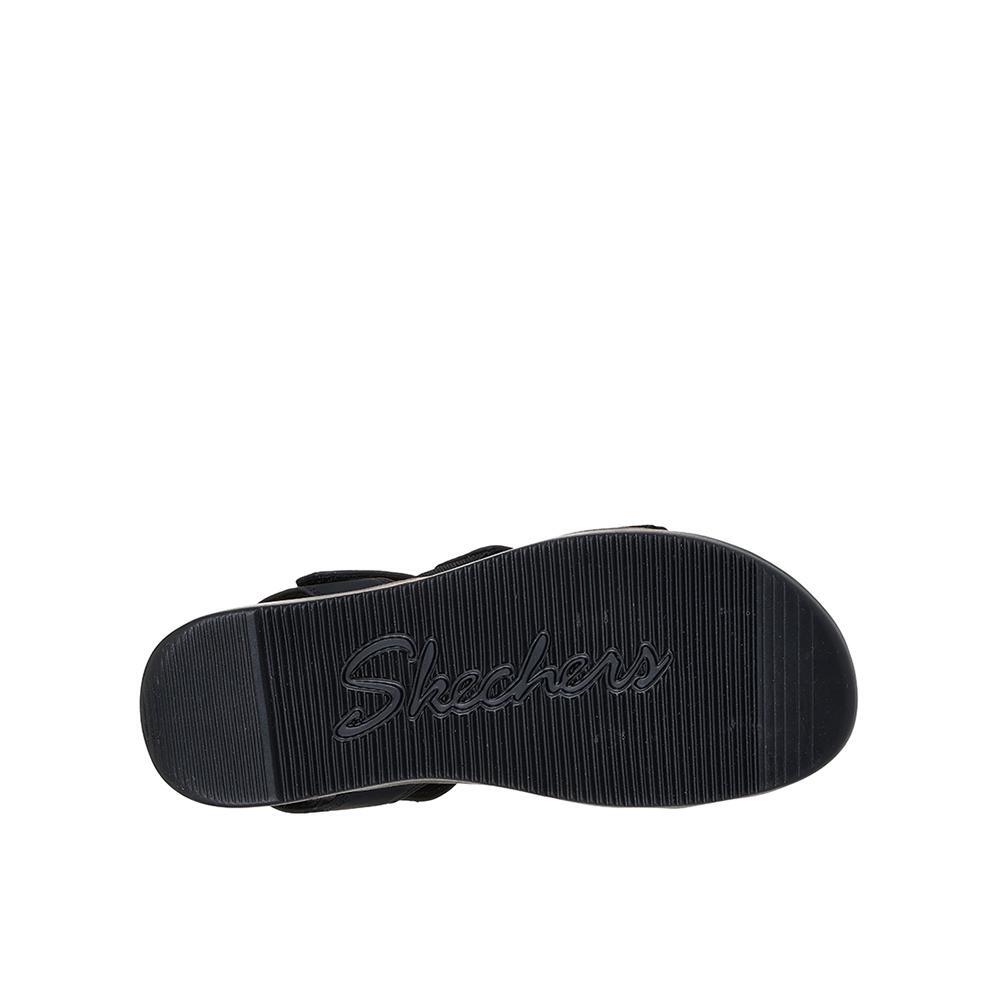 Sandalias Sckechers Mujer Lifted Comfort Negro 4/7