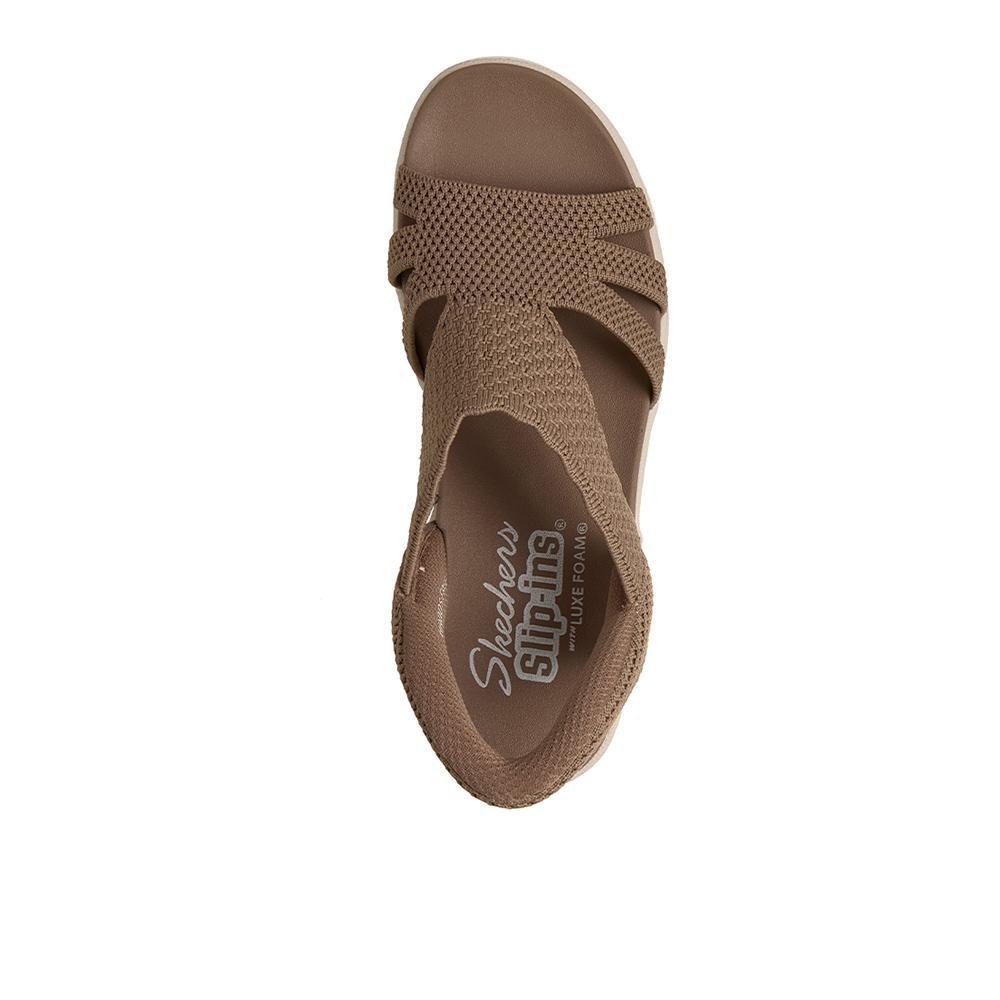 Sandálias Skechers Mulher Slip-ins: Parallel Lite - Summer Invite Castanho 3/7