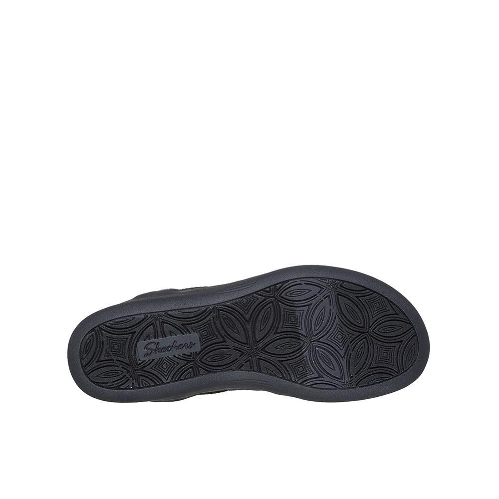 Sandalias Sckechers Mujer Pier-Lite - Slip On Negro 4/4