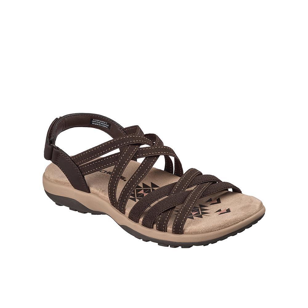 Sandalias Sckechers Mujer Reggae Slim - Summer Getaway Marron 2/4