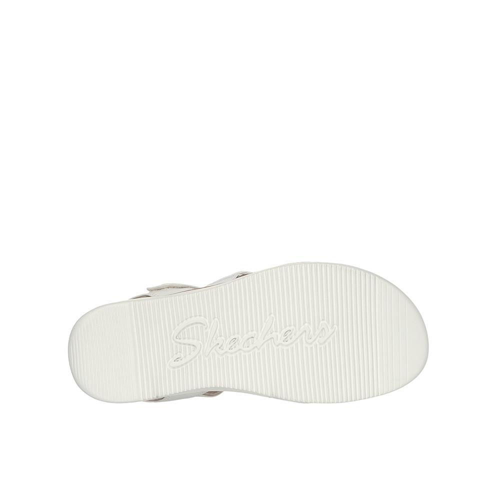 Sandalias Sckechers Mujer Lifted Comfort Blanco 4/4