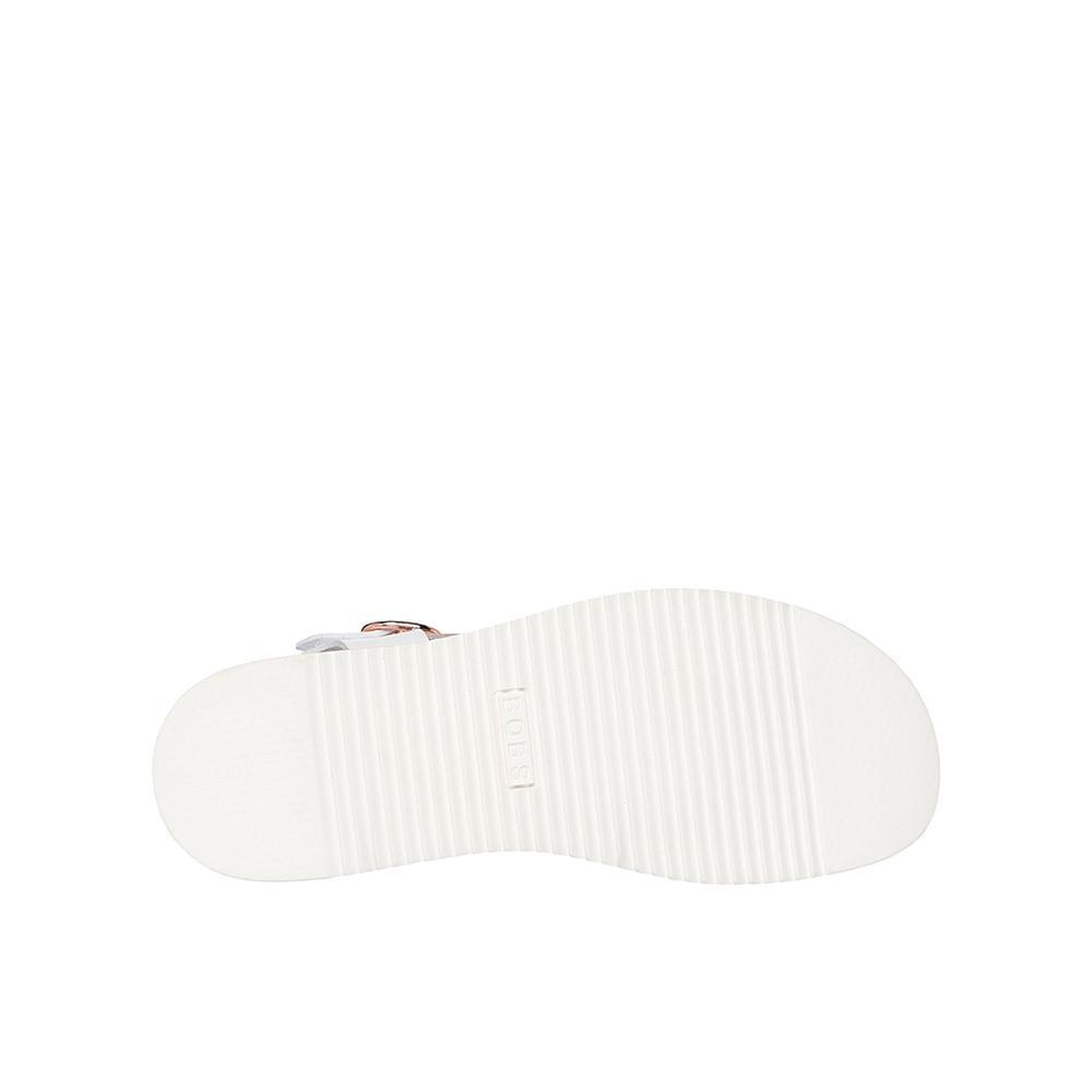 Sandálias Skechers Mulher Bobs Desert Kiss Low - Peak Rank Branco 4/4