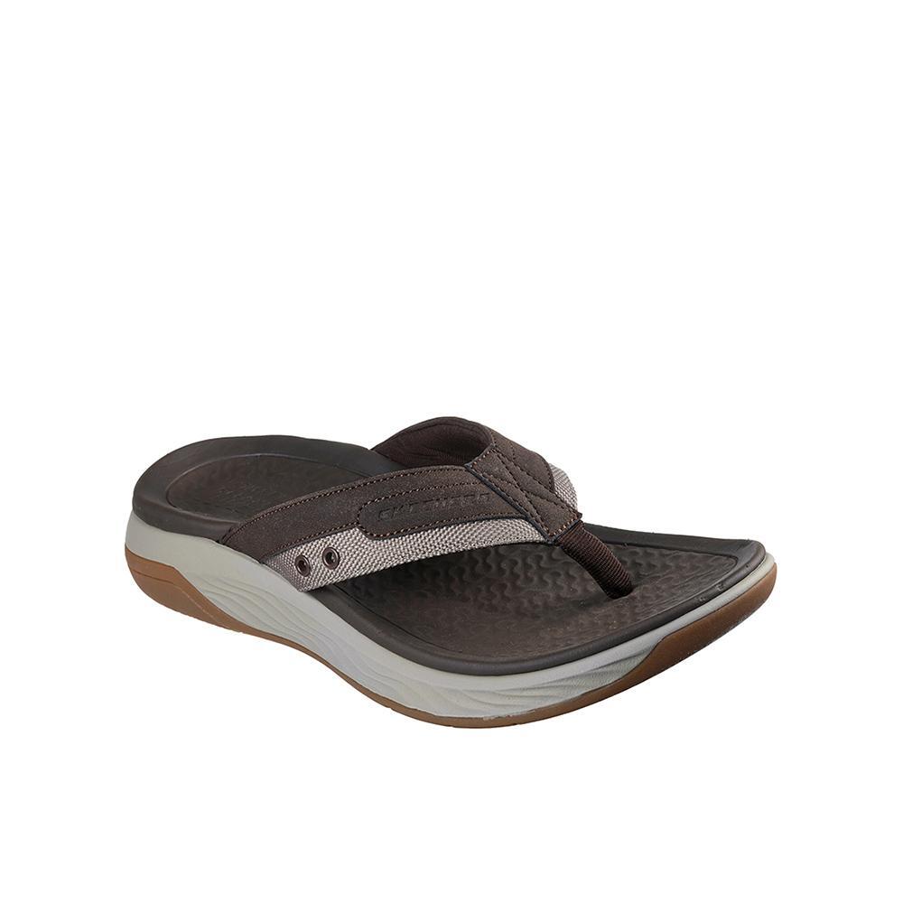 Sandalias Skechers Hombre Relaxed Fit: Silva - Falco Marron 2/4