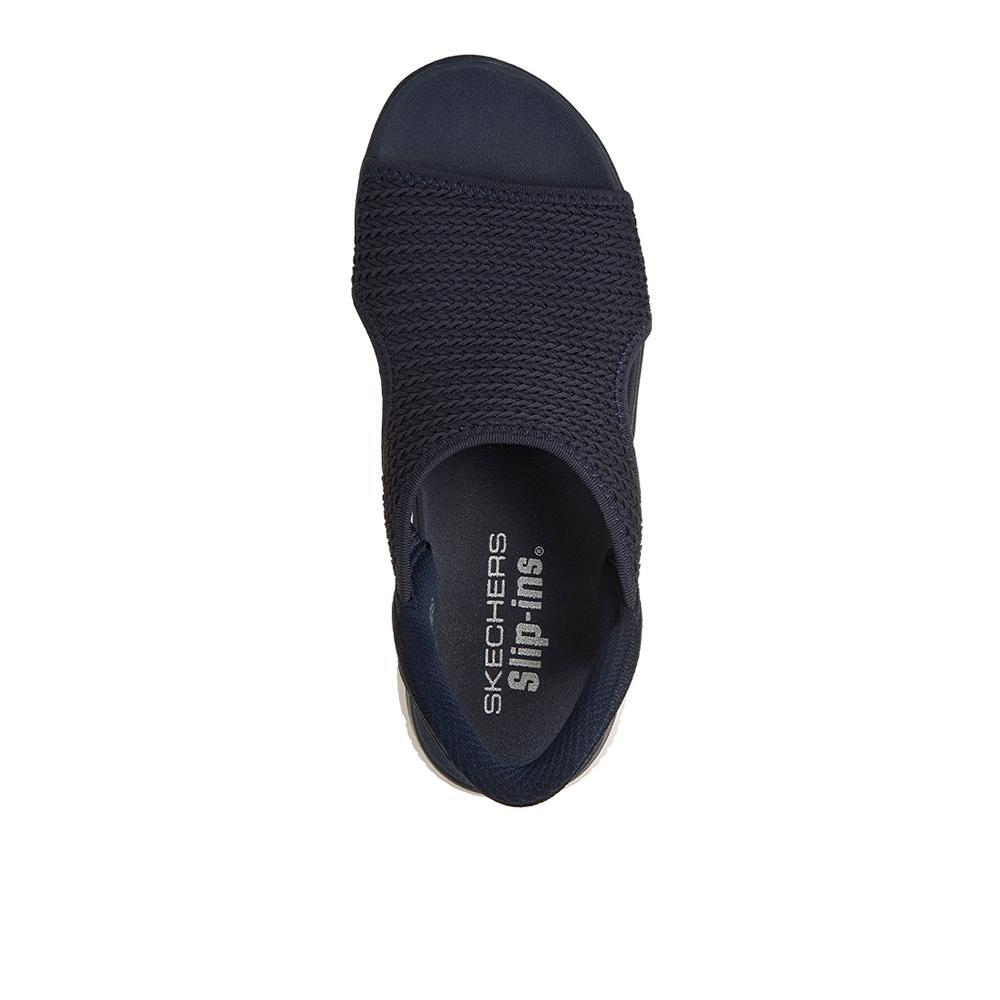 SANDALE FEMME Skechers Slip-ins Summits Sweetly Evol BLEU 3/7