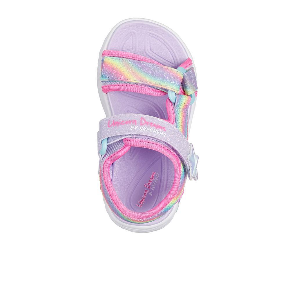 Sandalias Skechers Niña Unicorn Dreams Sandal - Dreamy Unicorns Rosa 3/7