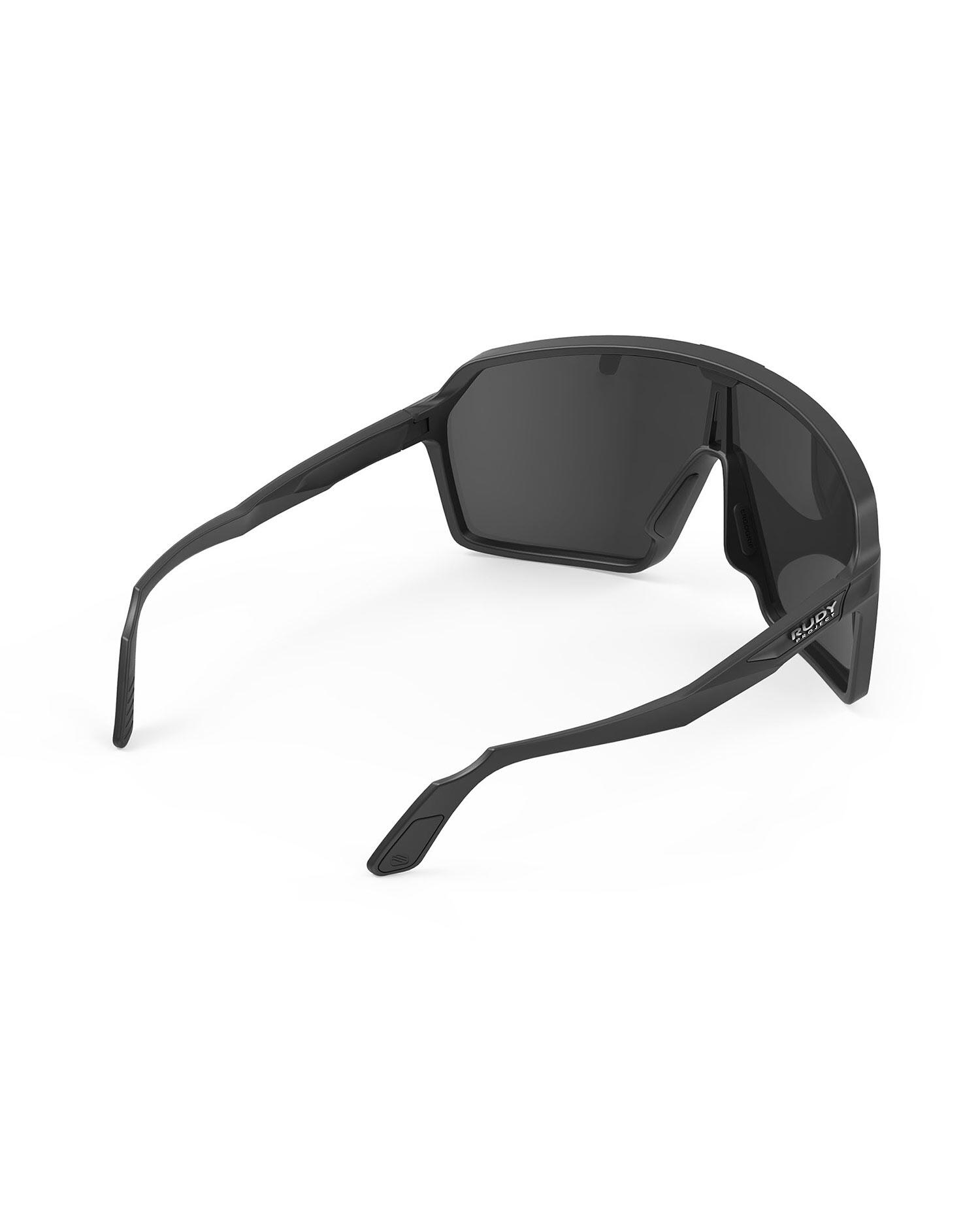 Okulary Rudy Project SPINSHIELD BLACK MATTE - Smoke Black 4/6