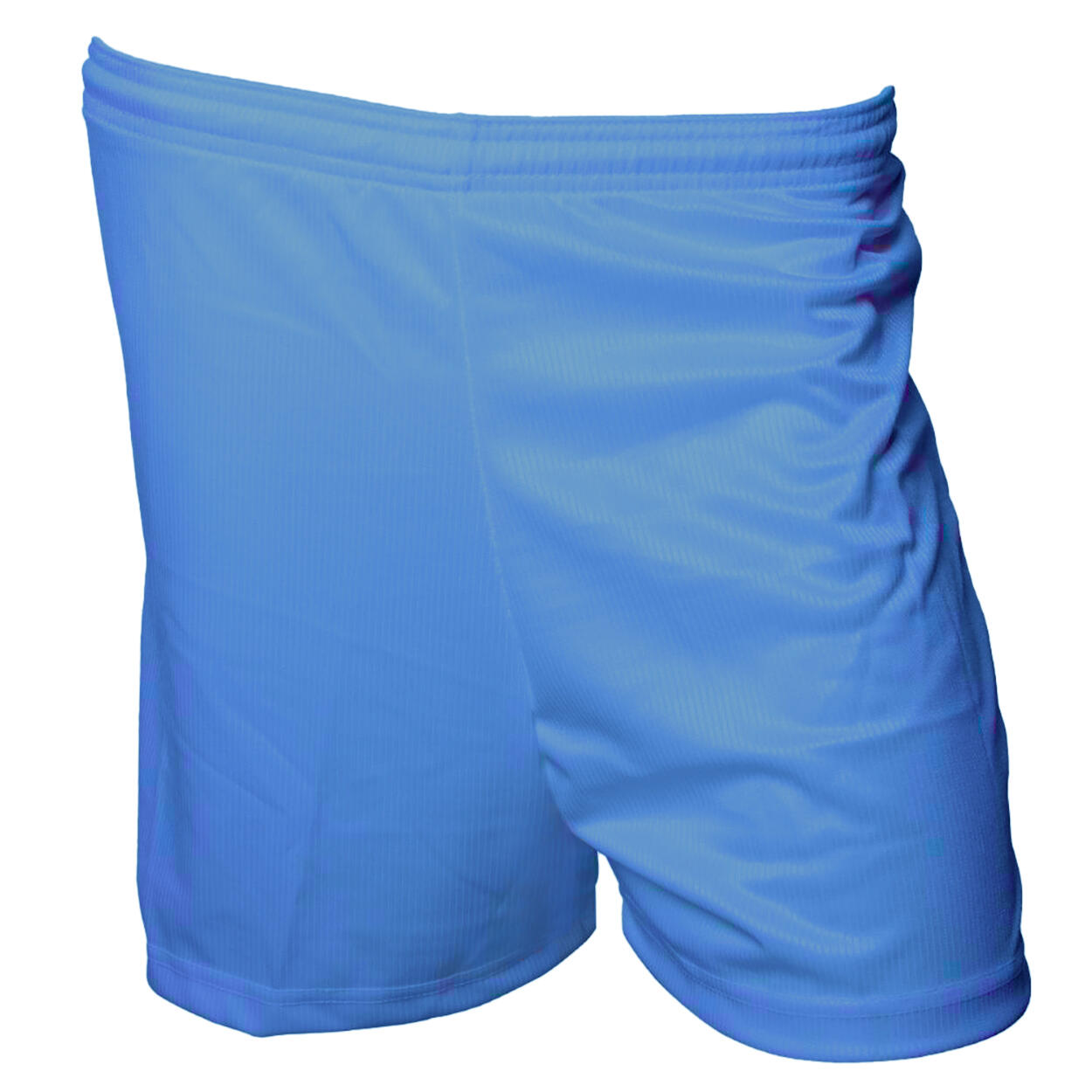 PRECISION Childrens/Kids MicroStripe Football Shorts (Royal Blue)