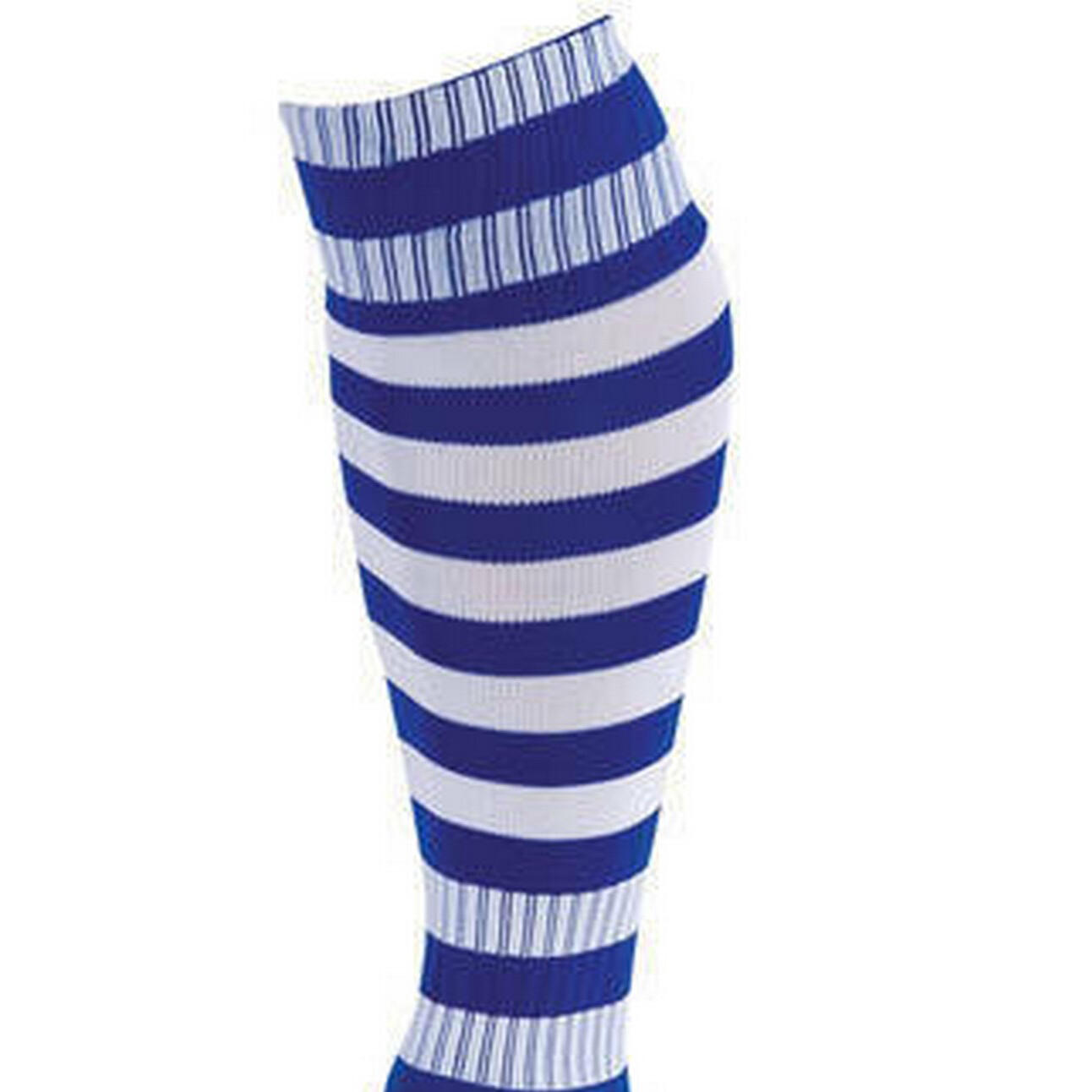 Unisex Pro Geringelte Fußballsocken für Erwachsene Damen und Herren 2/2
