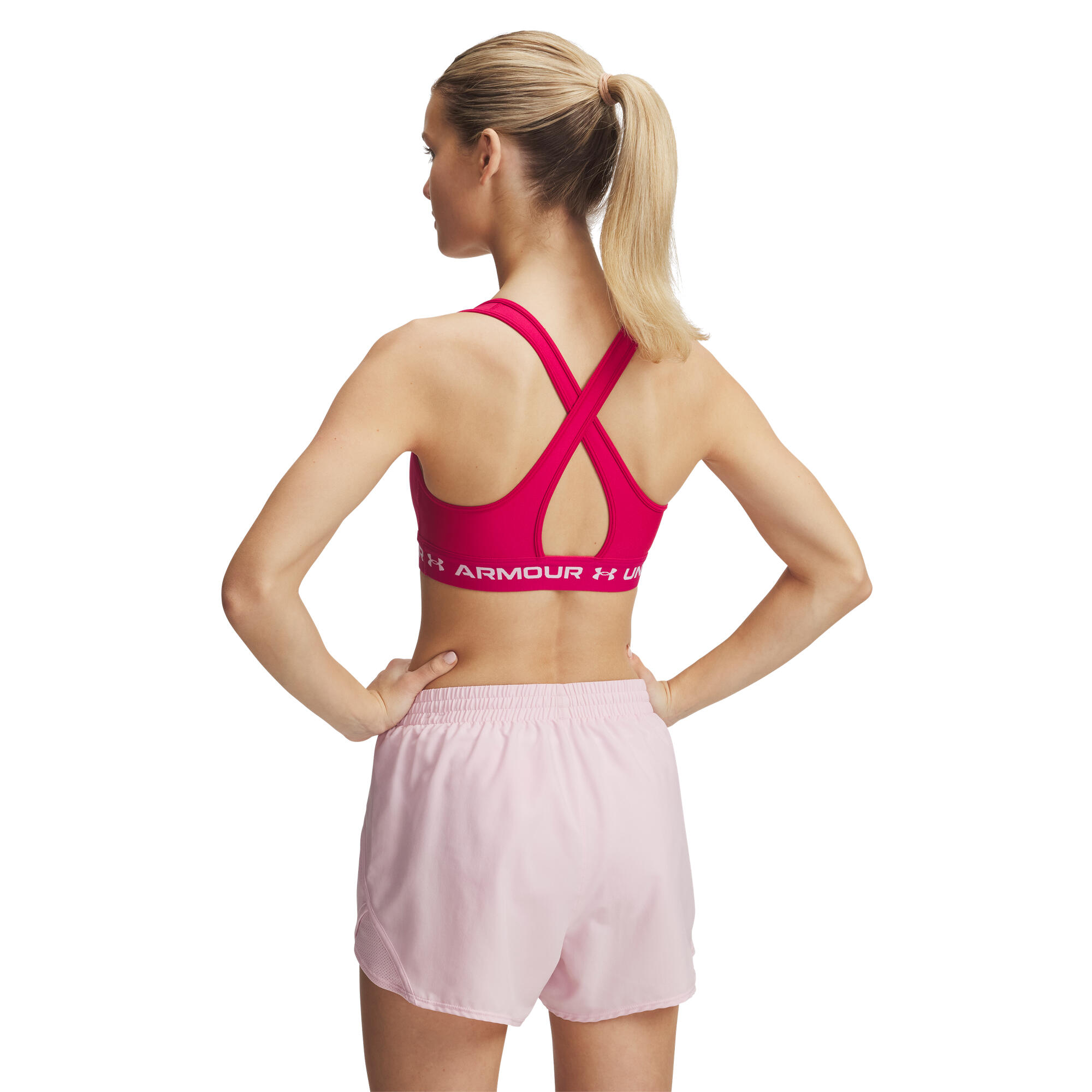 Under Armour Damen Sport BH Crossback Mid Bra 1361034 4/4