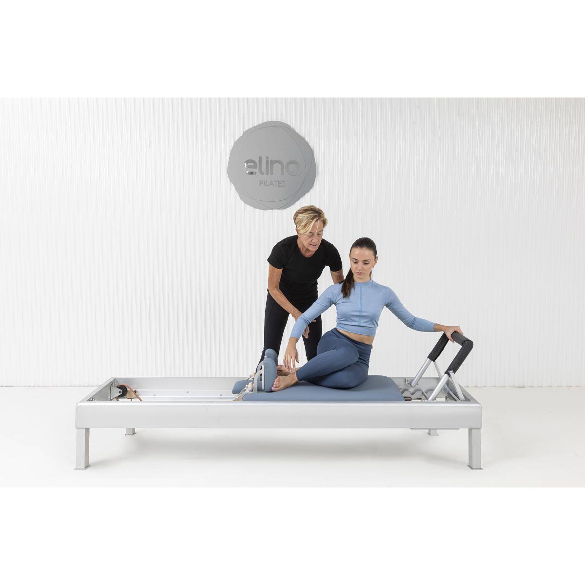 Reformer pour Pilates Elina Pilates Classic Aluminium 86" Gris 6/7