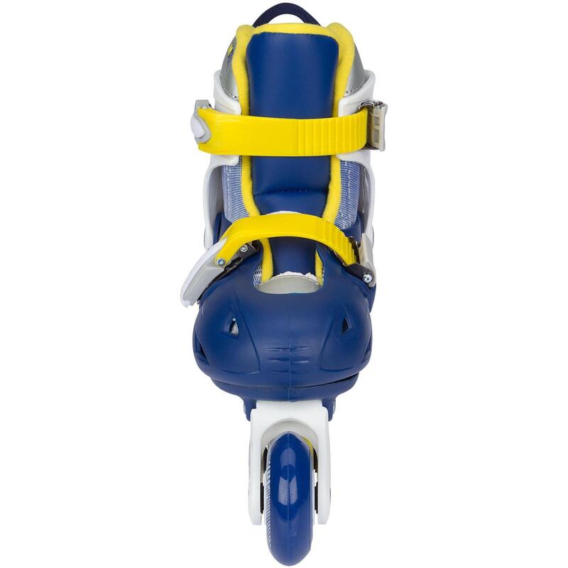 Role reglabile copii NIJDAM HardBoot Bleumarin/Alb - măr. 30-33