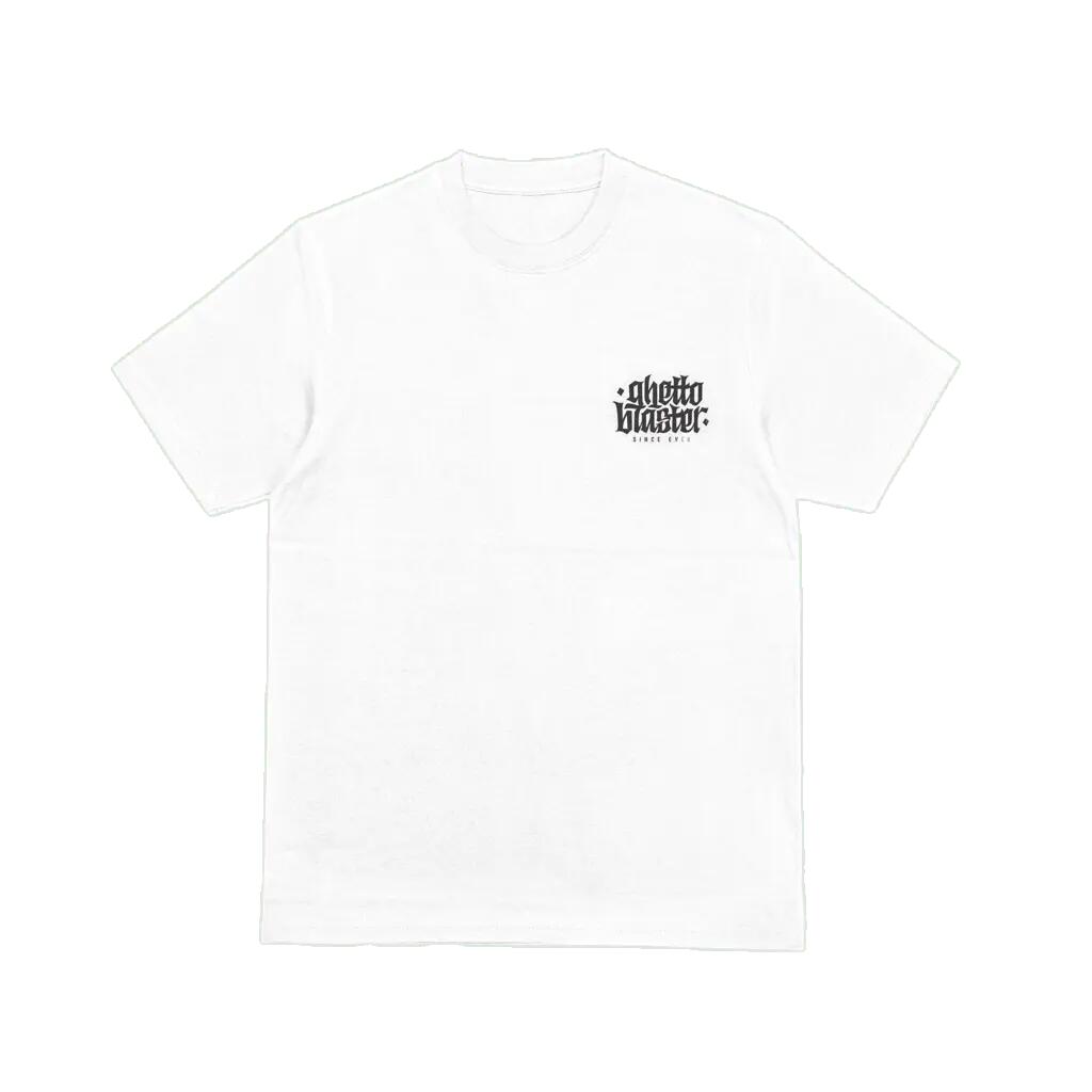 T-shirt unisex Ghettoblaster Corporate wit 5/7