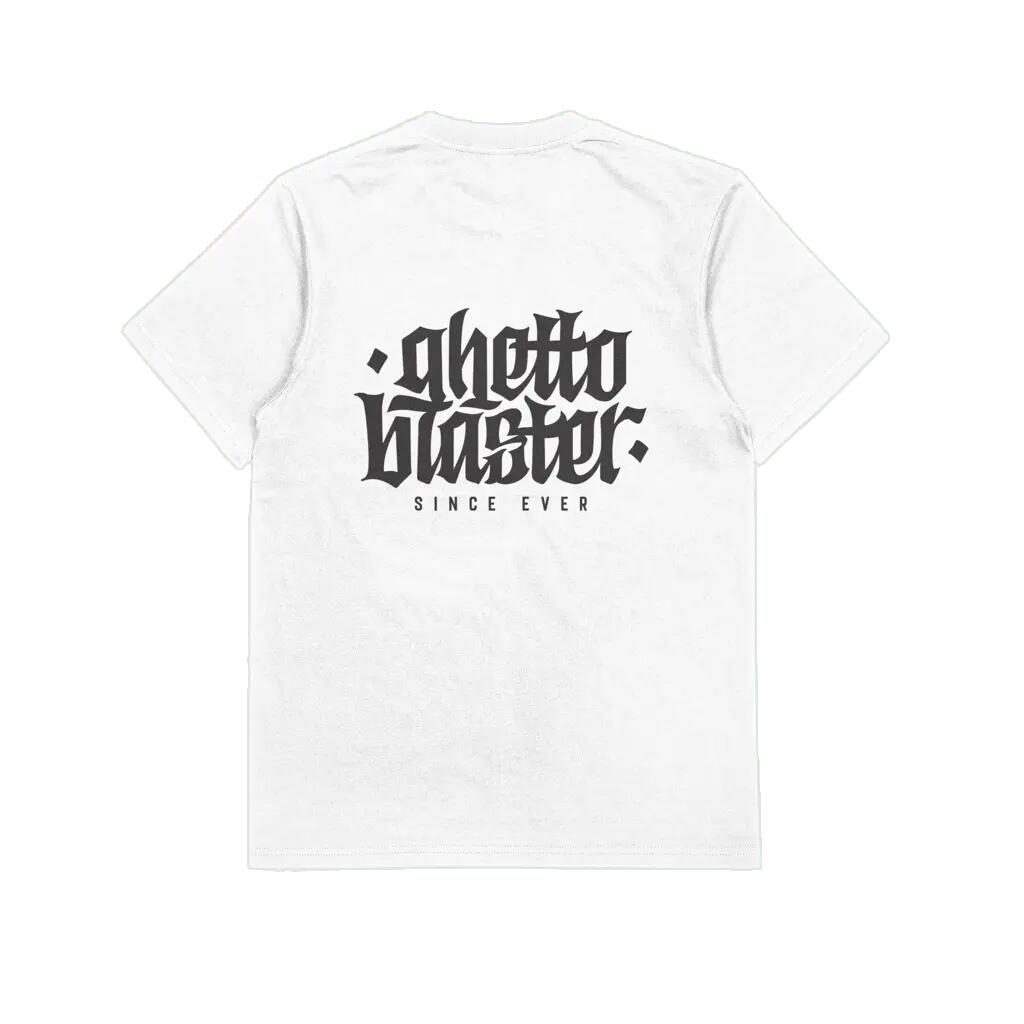 T-shirt unisex Ghettoblaster Corporate wit 4/7
