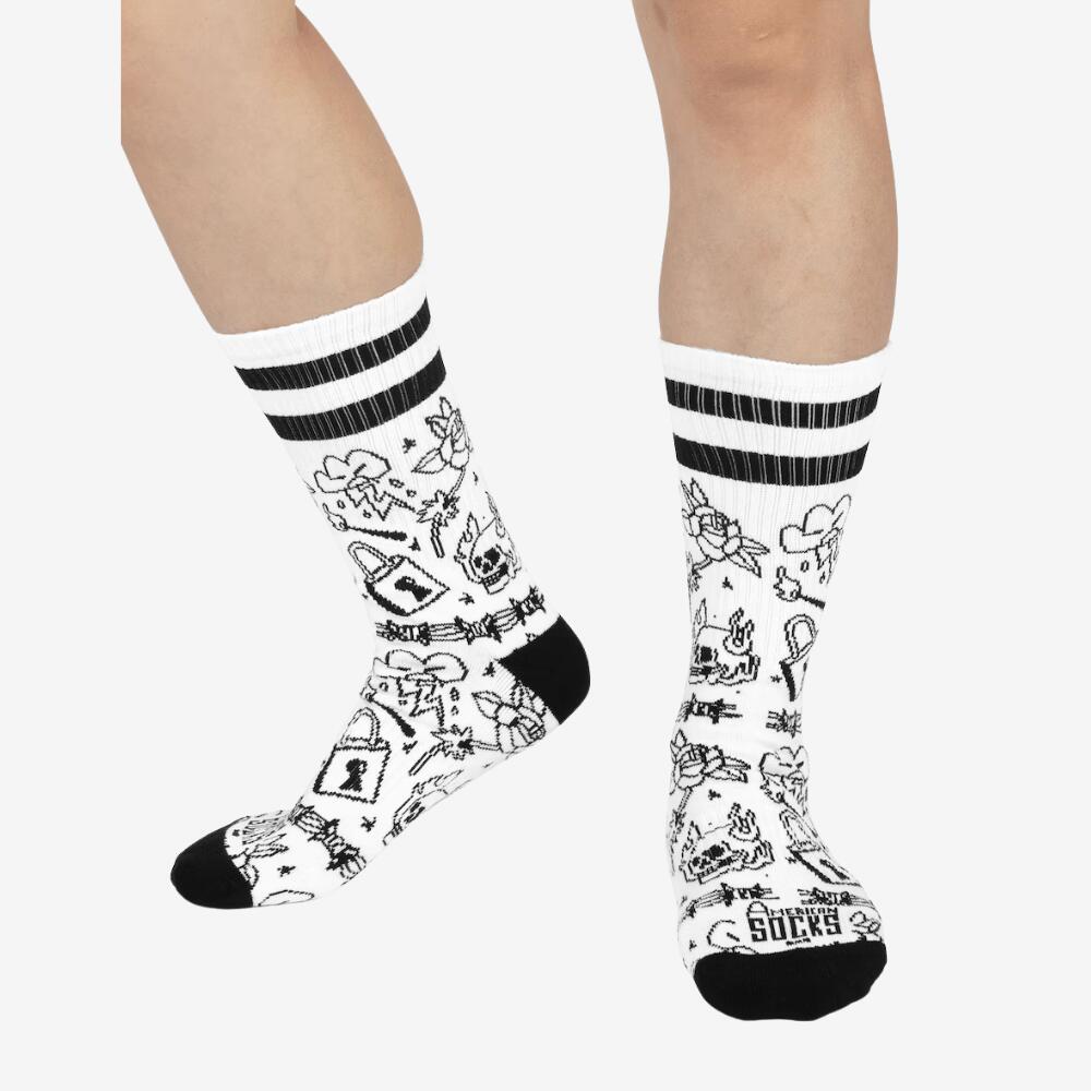 Calze American Socks Burning Rage Multicolor 4/7