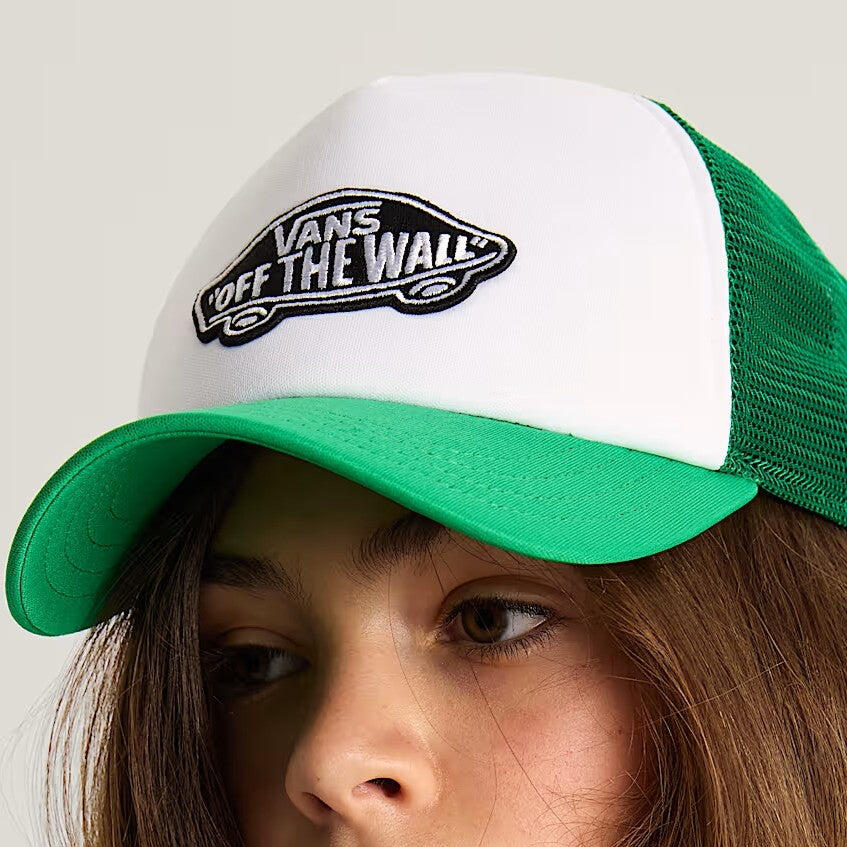 Cappello Vans Classic Patch White Green 4/7